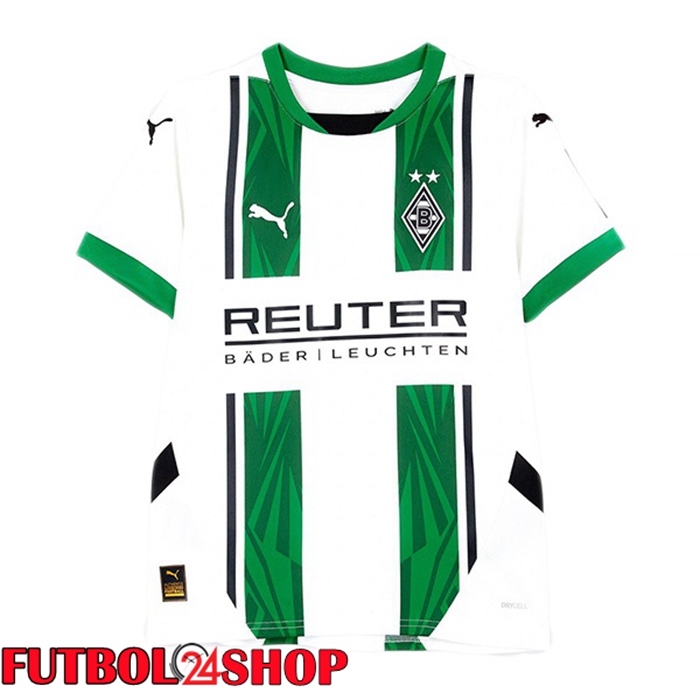 Camisetas De Futbol Monchengladbach Primera Blanco 2024/2025