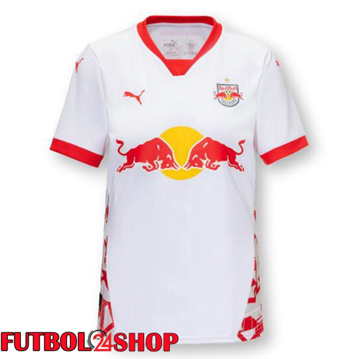 Camisetas De Futbol FC Red Bull Salzburg Primera Blanco 2024/2025