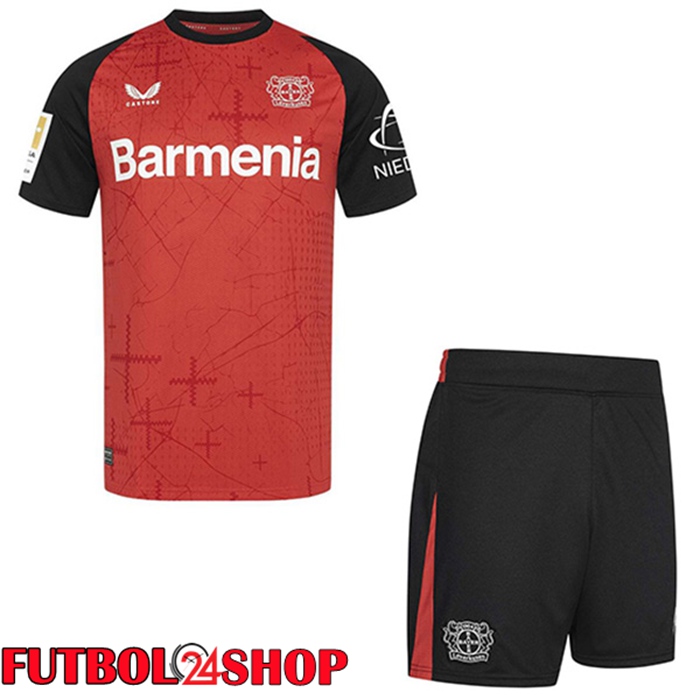 Camisetas De Futbol Bayer 04 Leverkusen Ninos Primera 2024/2025