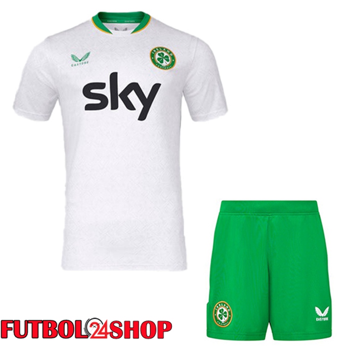 Camisetas De Futbol Irlanda Ninos Segunda 2024/2025