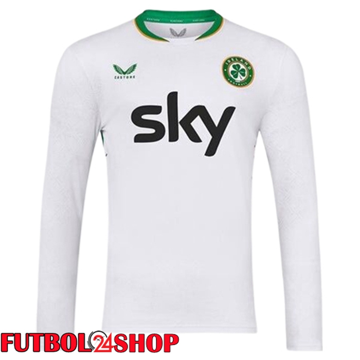 Camiseta Nacional Irlanda Manga Larga Segunda 2024/2025