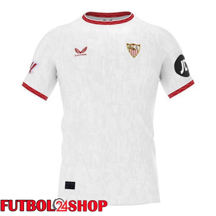 Camisetas De Futbol Sevilla FC Primera Blanco 2024/2025