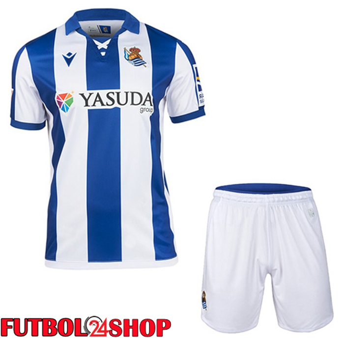 Camisetas De Futbol Real Sociedad Ninos Primera 2024/2025
