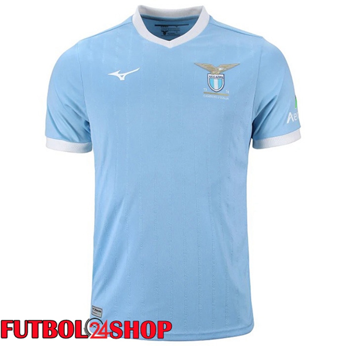 Camisetas De Futbol SS Lazio 50th Anniversary Champion Edition Azul 1973/1974
