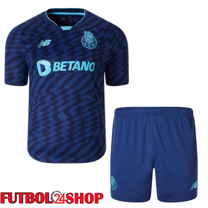 Camisetas De Futbol FC Porto Ninos Tercera Azul 2024/2025