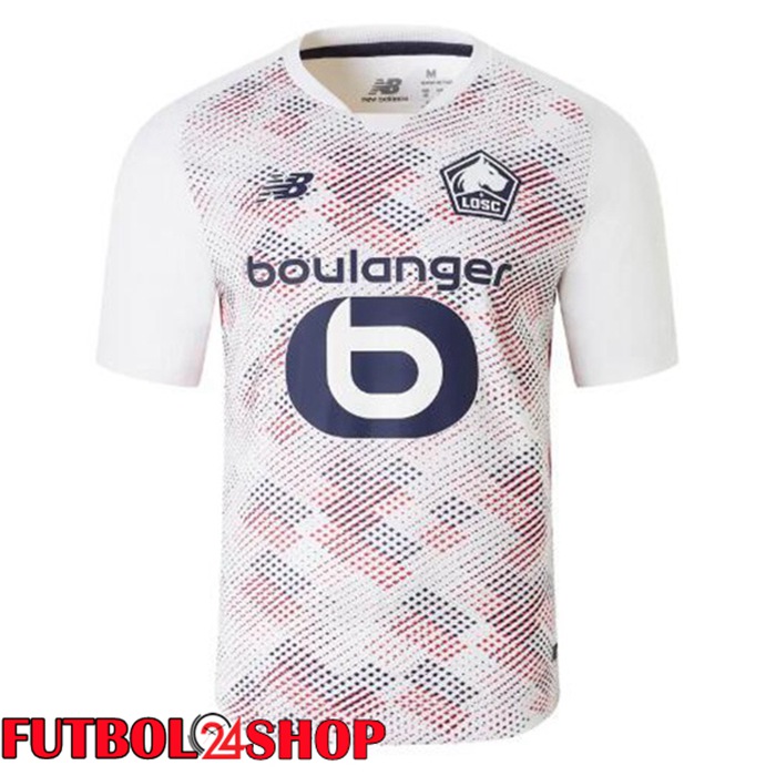 Camisetas De Futbol Lille OSC Segunda Blanco 2024/2025