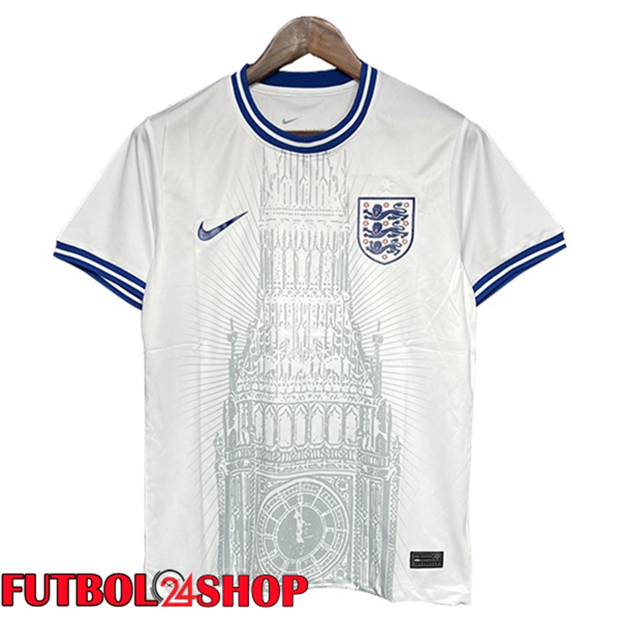 Camiseta Nacional Inglaterra Edición Especial Blanco 2024/2025