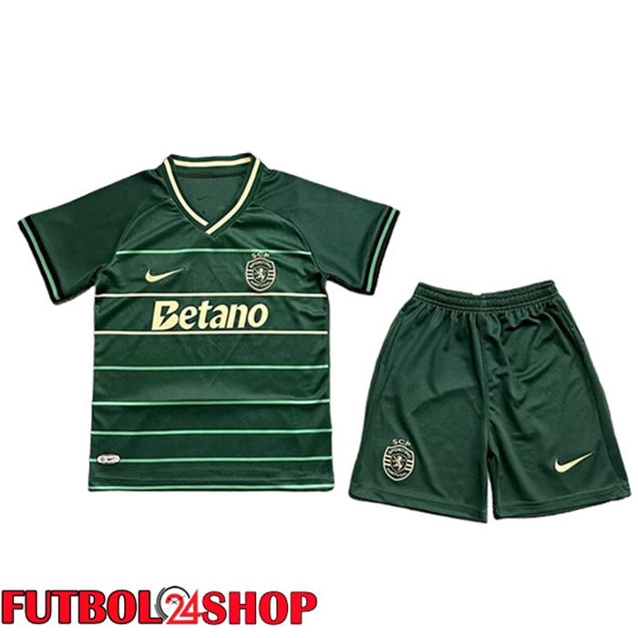 Camisetas De Futbol Sporting Ninos Edición Especial Verde 2024/2025