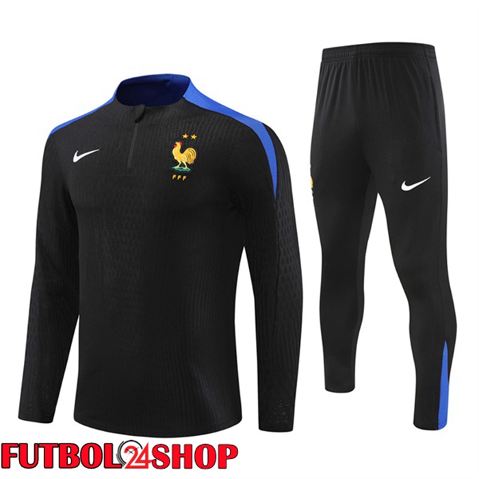 Chandal Equipos De Futbol Francia Negro 2024/2025