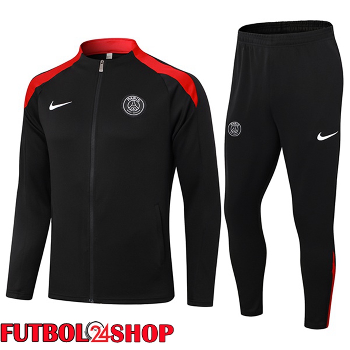 Chandal Equipos De Futbol - Chaqueta Paris PSG Negro 2024/2025