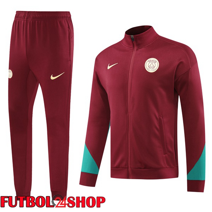 Chandal Equipos De Futbol - Chaqueta Paris PSG Rojo 2024/2025