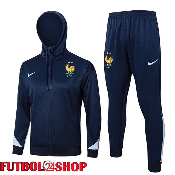 Rompevientos Chandal De Futbol Francia Azul Real 2024/2025