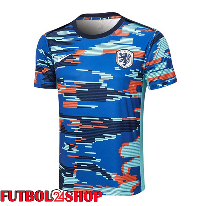 Camiseta Entrenamiento Países Bajos Azul 2024/2025