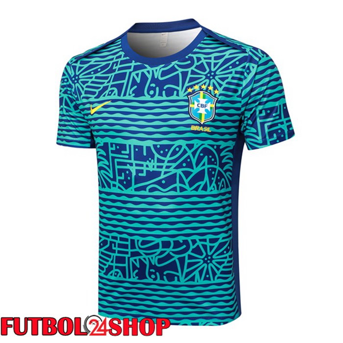Camiseta Entrenamiento Brasil Azul 2024/2025