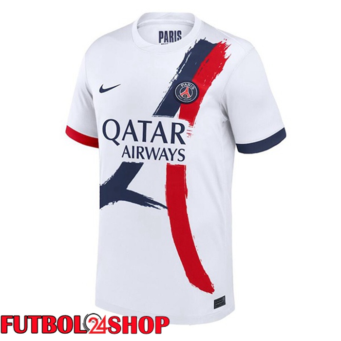 Camisetas De Futbol Paris PSG Segunda Blanco 2024/2025