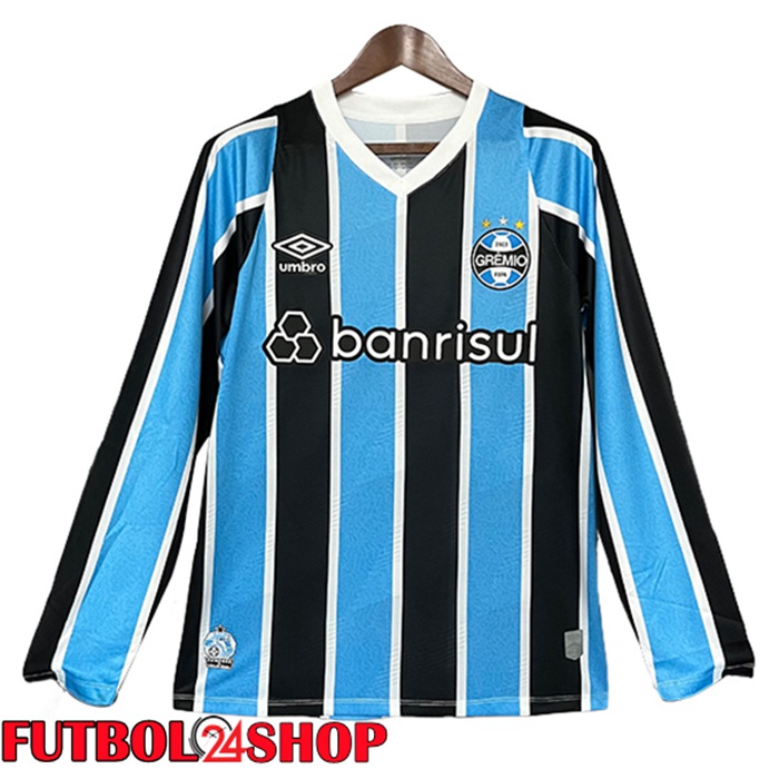 Camisetas De Futbol Gremio Primera Manga Larga 2024/2025