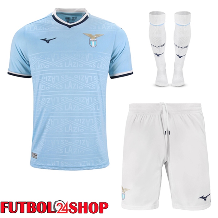 Camiseta SS Lazio Primera (Cortos + Calcetines) 2024/2025