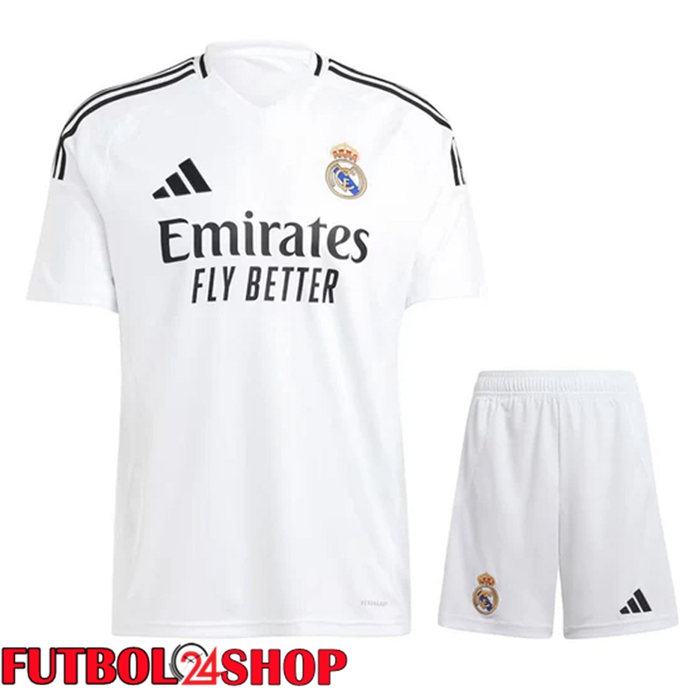 Camisetas De Futbol Real Madrid Primera + Cortos 2024/2025