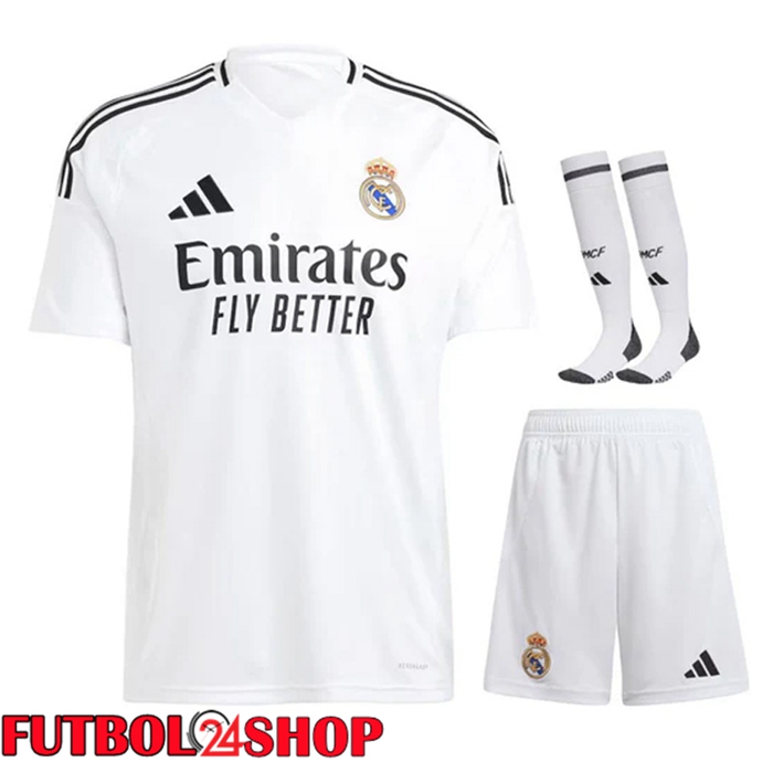 Camisetas De Futbol Real Madrid Segunda (Cortos + Calcetines) 2024/2025