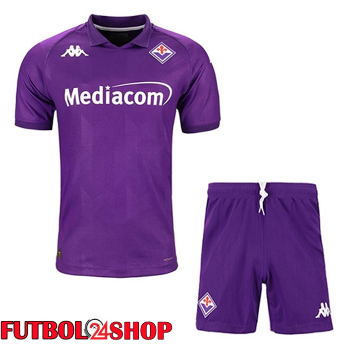 Camisetas De Futbol ACF Fiorentina Primera + Cortos 2024/2025