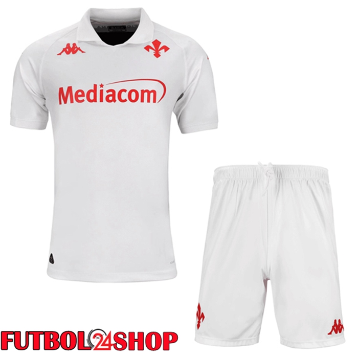 Camiseta ACF Fiorentina Segunda + Cortos 2024/2025