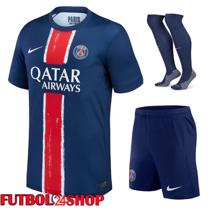 Camisetas De Futbol Paris PSG Segunda (Cortos + Calcetines) 2024/2025
