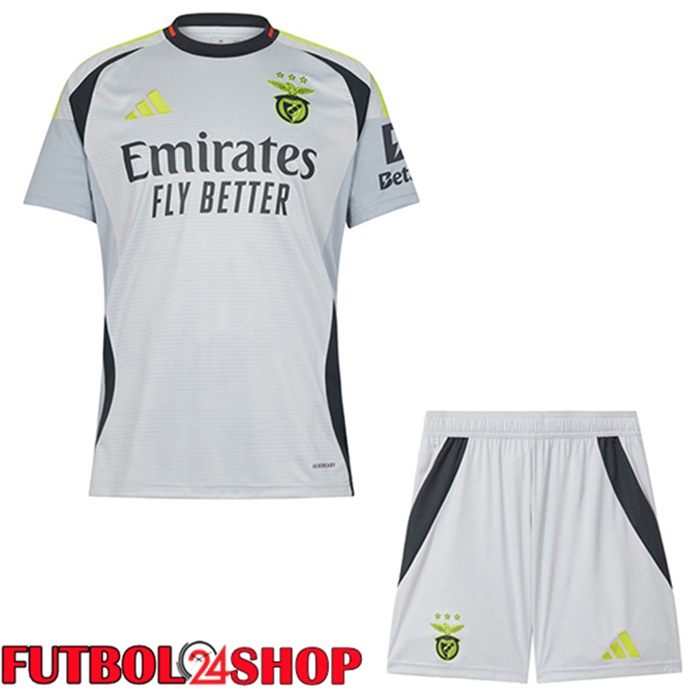 Camisetas De Futbol Benfica Ninos Tercera 2024/2025