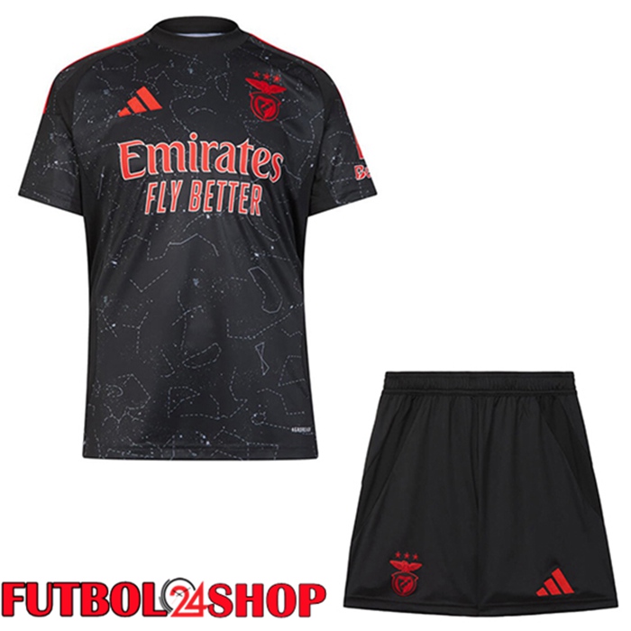 Camisetas De Futbol Benfica Ninos Segunda 2024/2025