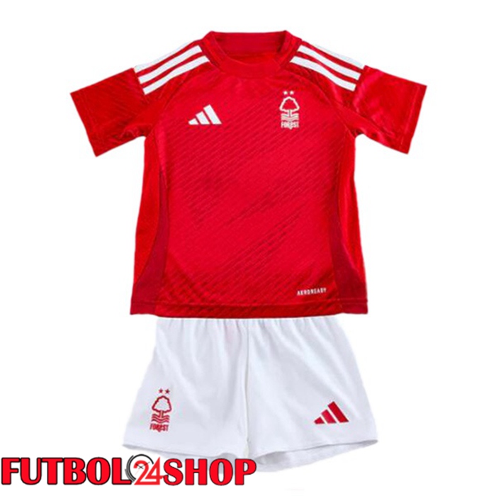 Camisetas De Futbol Nottingham Forest Ninos Primera Rojo 2024/2025