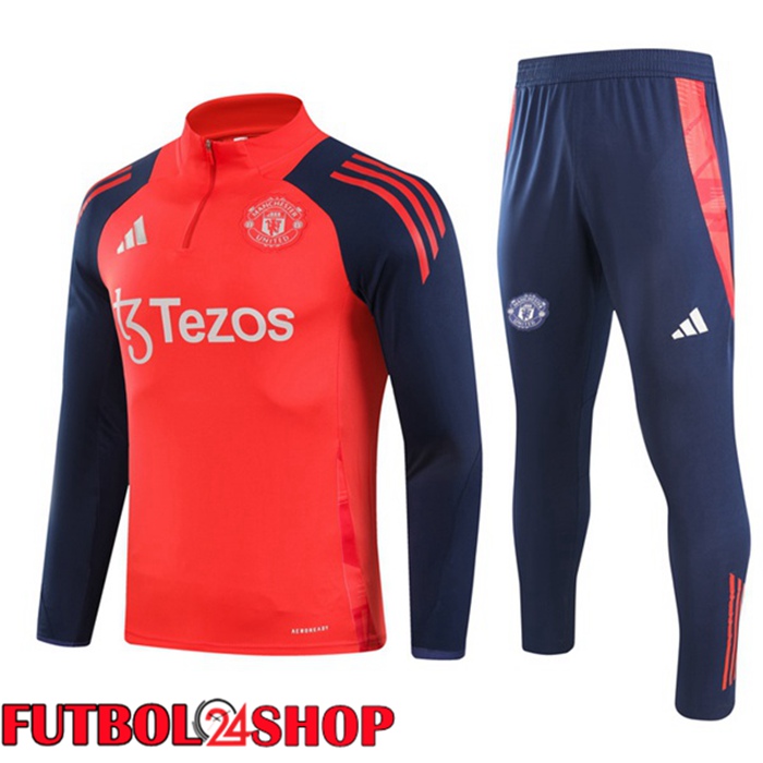 Chandal Equipos De Futbol Manchester United Naranja 2024/2025