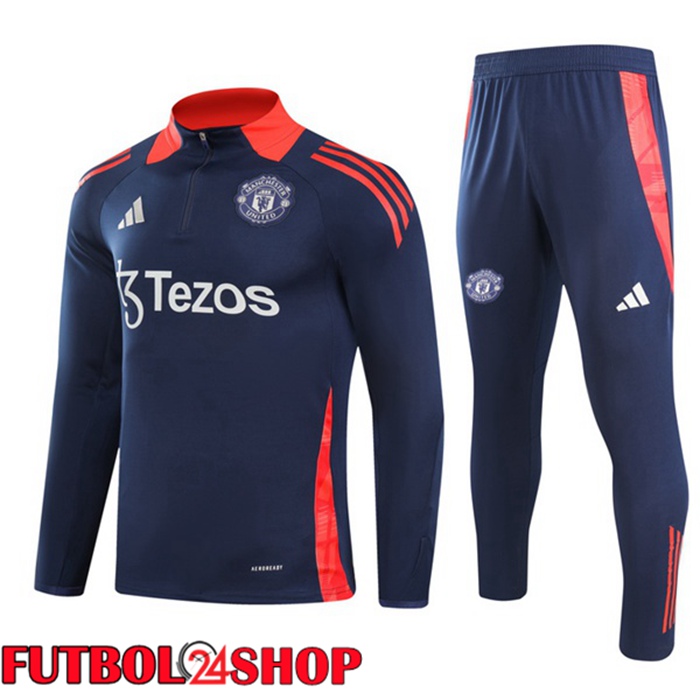 Chandal Equipos De Futbol Manchester United Azul Real 2024/2025