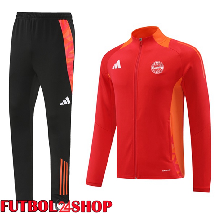 Chandal Equipos De Futbol - Chaqueta Bayern Munich Rojo 2024/2025