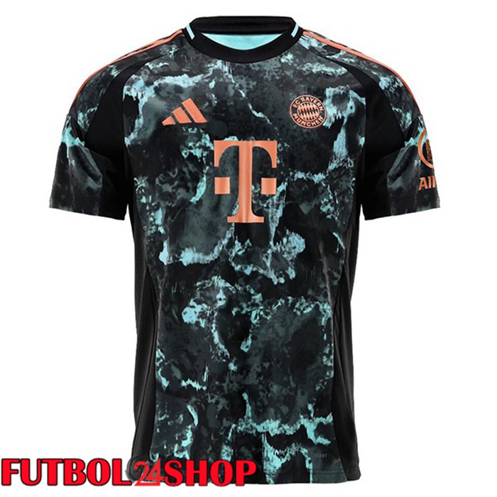 Camisetas De Futbol Bayern Munich Segunda Negro 2024/2025