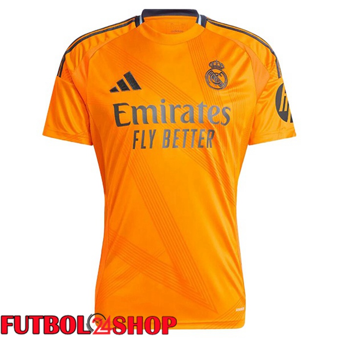 Camisetas De Futbol Real Madrid Segunda Naranja 2024/2025