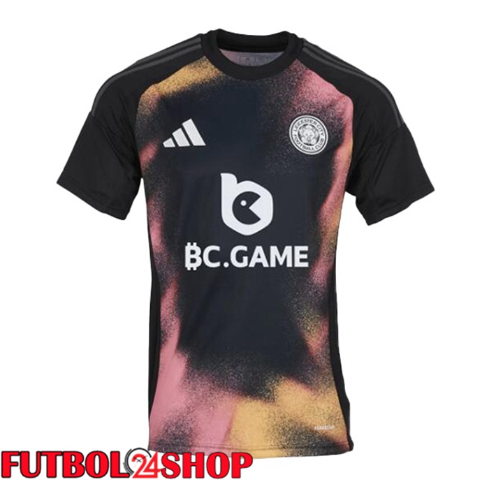 Camisetas De Futbol Leicester City Segunda Negro 2024/2025