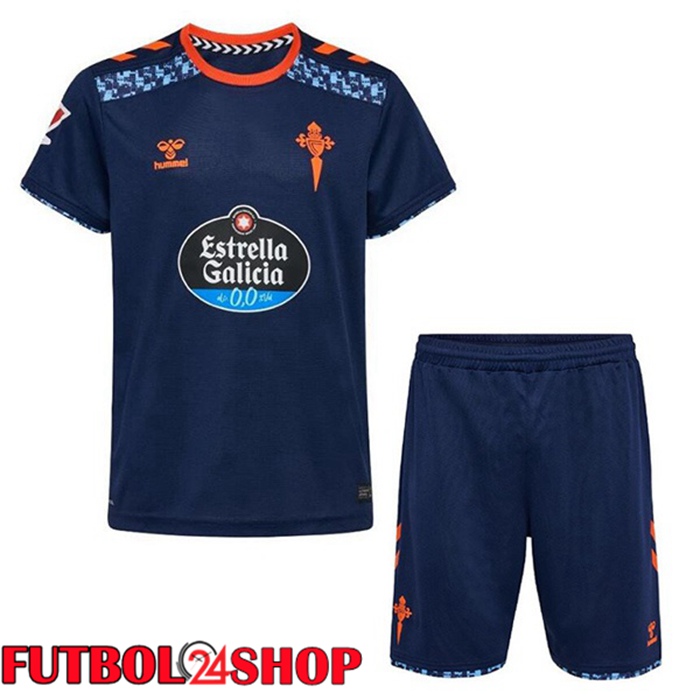 Camisetas De Futbol Celta Vigo Ninos Segunda Azul 2024/2025