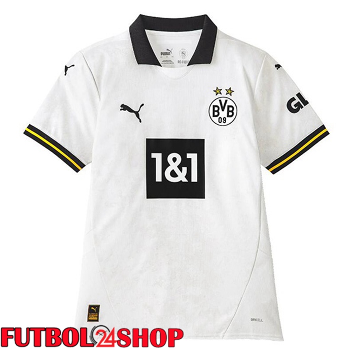 Camisetas De Futbol Dortmund BVB Segunda Blanco 2024/2025