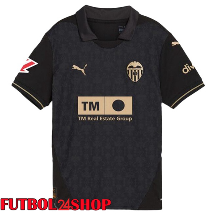 Camisetas De Futbol Valencia CF Segunda Negro 2024/2025