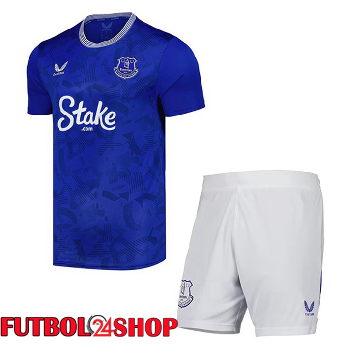 Camisetas De Futbol Everton Ninos Primera Azul 2024/2025