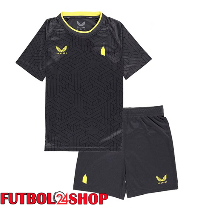 Camisetas De Futbol Everton Ninos Segunda Negro 2024/2025