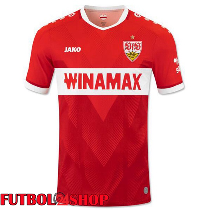 Camisetas De Futbol VfB Stuttgart Segunda Rojo 2024/2025