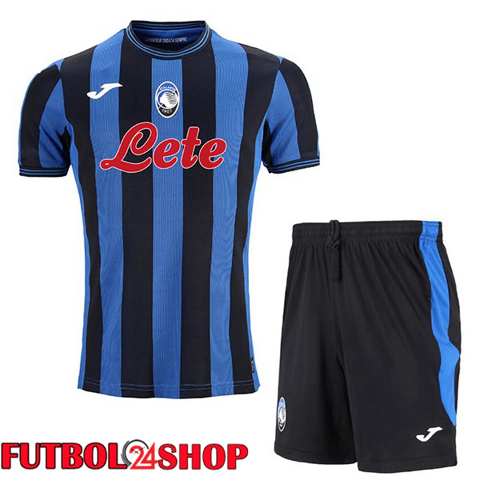 Camisetas De Futbol Atalanta Ninos Primera Azul 2024/2025