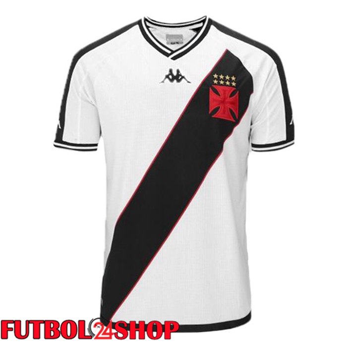 Camisetas De Futbol CR Vasco da Gama Segunda Blanco 2024/2025