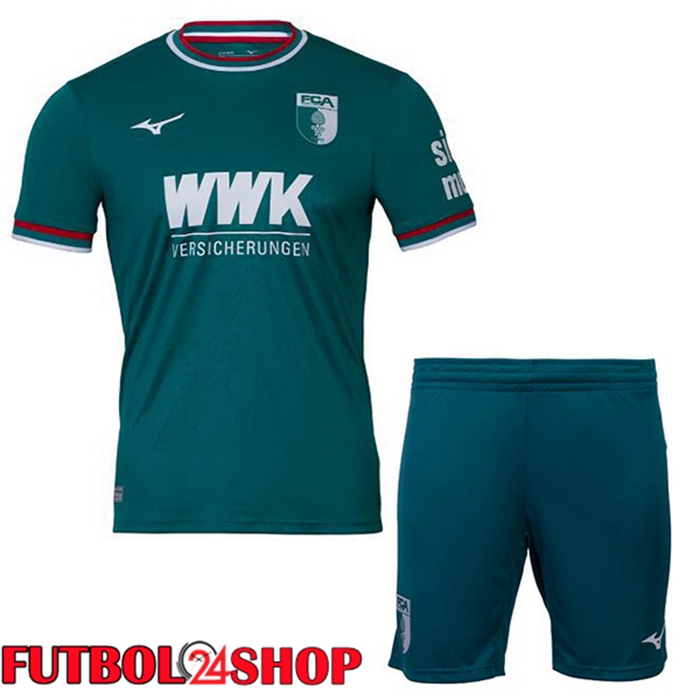 Camisetas De Futbol FC Augsburg Ninos Segunda Verde 2024/2025