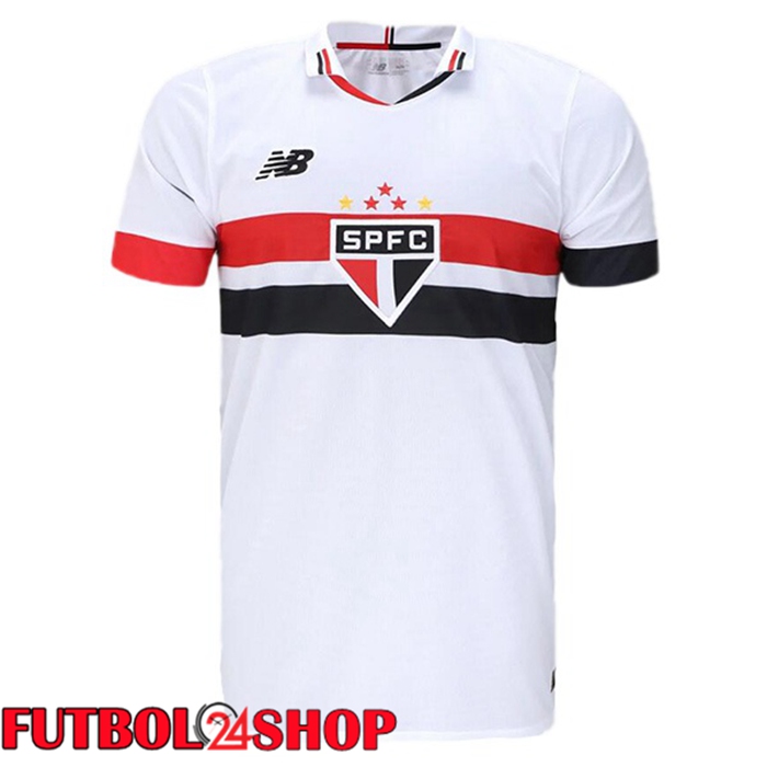 Camisetas De Futbol Sao Paulo FC Primera Blanco 2024/2025