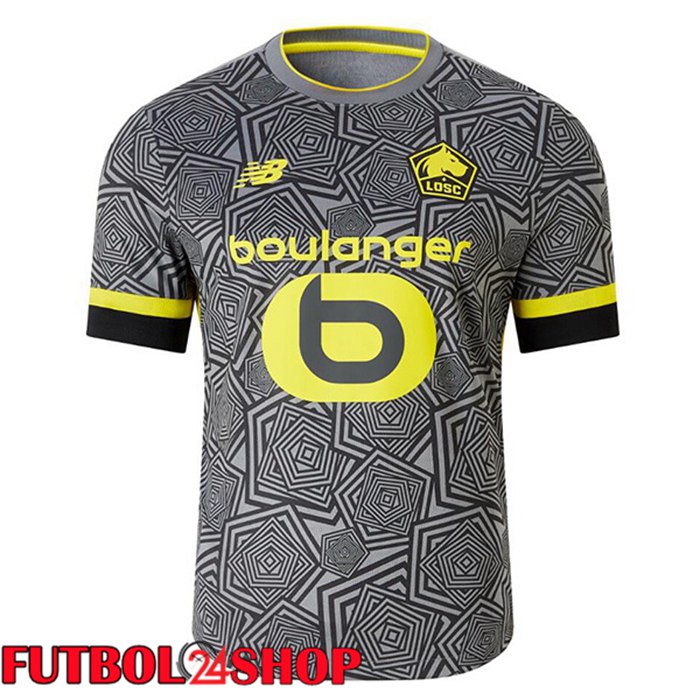 Camisetas De Futbol Lille OSC Tercera Gris 2024/2025