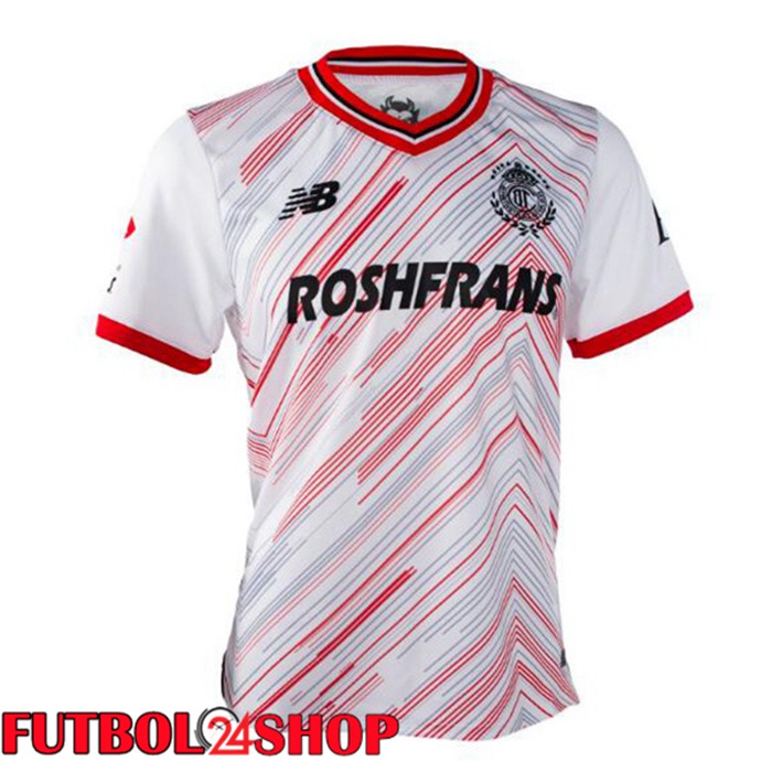 Camisetas De Futbol Deportivo Toluca Segunda Blanco 2024/2025