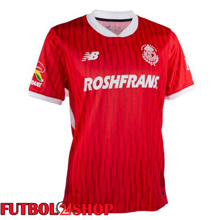 Camisetas De Futbol Deportivo Toluca Primera Rojo 2024/2025
