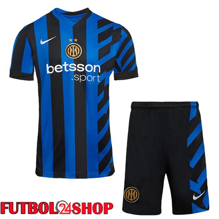 Camisetas De Futbol Inter Milan Ninos Primera Azul 2024/2025