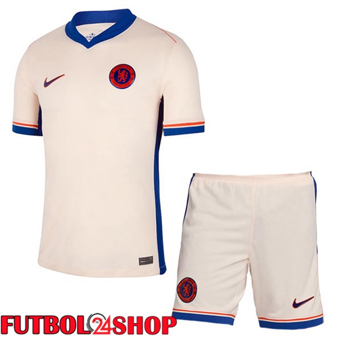 Camisetas De Futbol FC Chelsea Ninos Segunda Amarillo 2024/2025